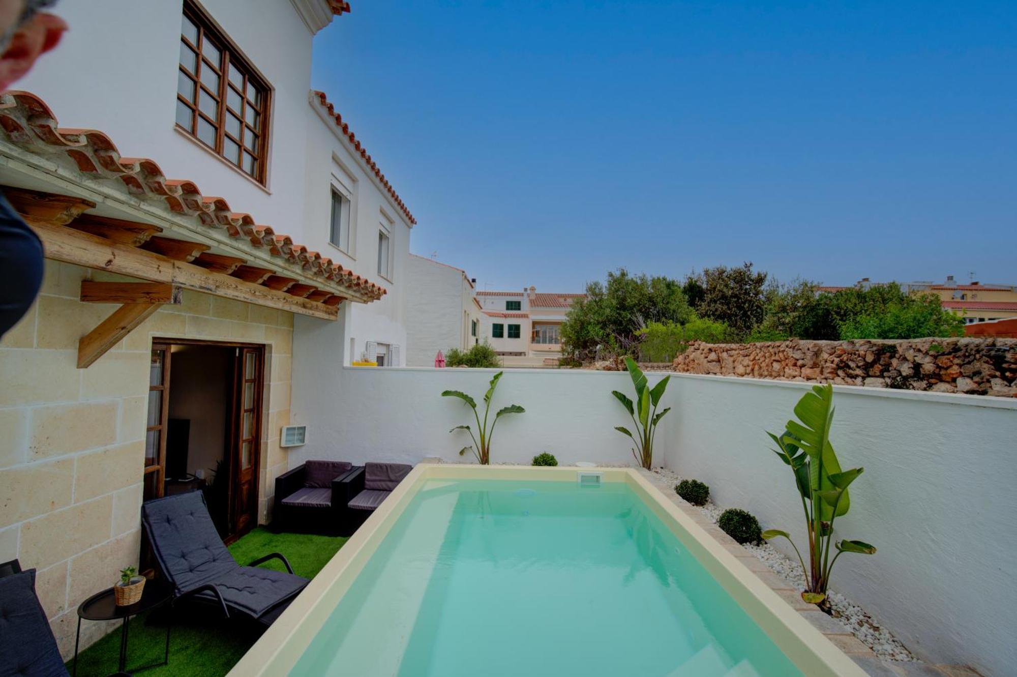 Casa Boutique Xalam " Piscina Climatizada, Jacuzzi, Billar " Villa Sant Lluis Dış mekan fotoğraf
